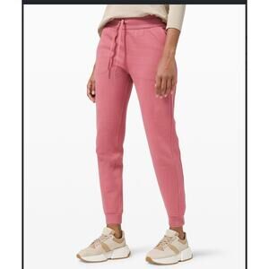 Lululemon Scuba High-Rise Jogger *Fleece 28" Briar Rose Size 10 High Rise Pocket